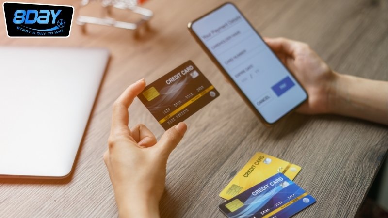 Phương thức nạp rút tiền tại nhà cái 8day