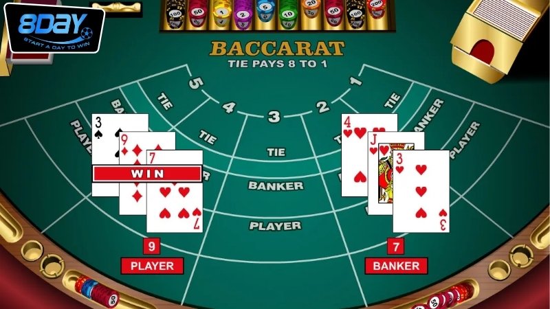 Chơi Baccarat Tại 8day - Trải Nghiệm Game Bài Đỉnh Cao 4 Trải nghiệm thực tế khi chơi baccarat tại 8day